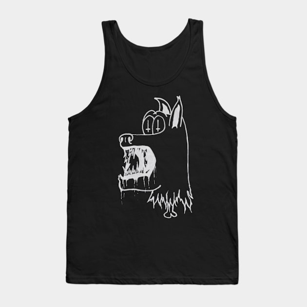 Devil Dog - Black Tank Top by Hellbound Shirts